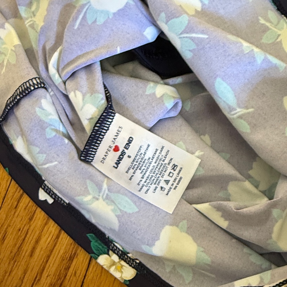 draper james x lands end tankini set size 6 - Picture 4 of 8